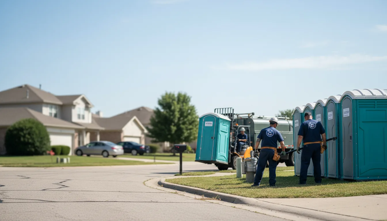 Porta Potty Rental in Caldwell, OH near me